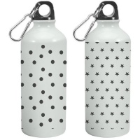 Bouteille de 600 ml avec pois ou étoiles - DCasa