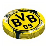 Sous-verres du BVB Dortmund - 12 unités