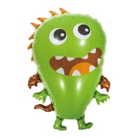 Ballon monstre vert de 70 cm