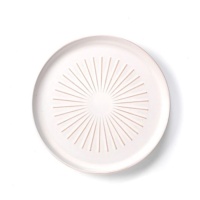 assiette à dessert ivoire, 21 cm - DCasa