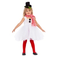 Costume de bonhomme de neige avec tutu pour filles