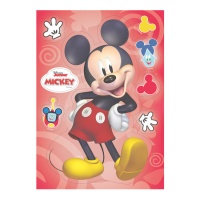 Gaufrette comestible silhouette de Mickey