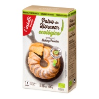 Poudre à lever biologique sans gluten 4 x 17 g - Castelló