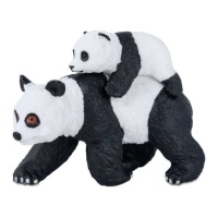 Panda et bébé 9 cm