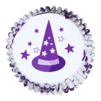 Capsules pour cupcake chapeau de sorcière - PME - 30 pcs.