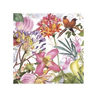 Serviettes de table Jardin exotique 16,5 x 16,5 cm - 20 pcs.