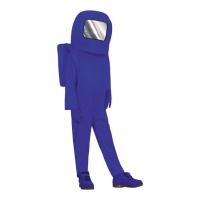 Costume d'astronaute bleu pour enfants