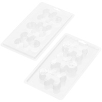 Moule à pain d'épices pour capsules de chocolat 3D 28 x 15,5 x 2,3 cm - Wilton - 2 pcs.