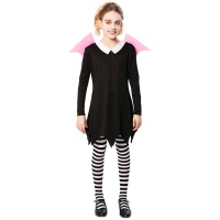 Costume de chauve-souris à ailes roses pour filles