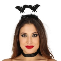 Bandeau chauve-souris noir