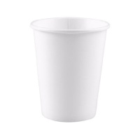 Gobelets en carton blanc biodégradable de 300 ml - 50 pièces.