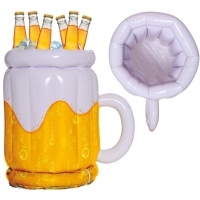 Chope à bière gonflable 45 x 30 cm pour boissons