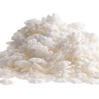 Saupoudrage de flocons de neige de Noël blancs 1 kg - Dekora