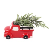 Figurine de camion de Noël 24 x 14 x 11 cm