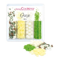 Kit de saupoudrage Dino mix 61 gr - Scrapcooking