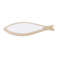 Nettoyeur de poche poisson blanc 28,8 x 9,2 cm - DCasa