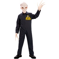 Déguisement d'alien de la zone 51 pour enfant