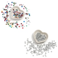 paillettes en cercle de 0,6 cm avec paillettes - 5 g