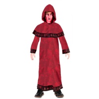Costume de maître satanique rouge pour enfants