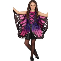 Costume de papillon violet pour filles