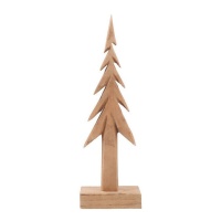 Arbre de Noël en bois de 32 cm