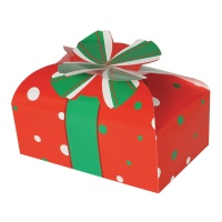 Boîte à bonbons de Noël 11 x 18 x 13 cm - 2 unités