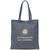 Sac en tissu étoilé 48 cm - DCasa