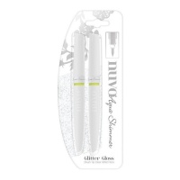 Aqua Shimmer Glitter Gloss Marker - Nuvo - 2 pcs.