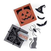 Georgie Evans spooky box silhouette die by Georgie Evans - Sizzix - 12 pieces