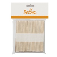 Bâtonnets pour crème glacée 11,4 x 1 cm - Decora - 100 pcs.