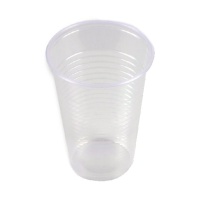 Gobelets en plastique transparents réutilisables de 220 ml - 30 pièces.