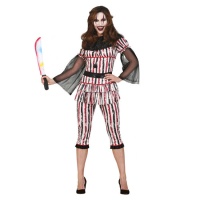 Costume de clown terrifiant pour femmes