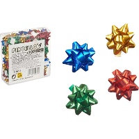 Ruban mat pour cadeaux de 2,3 cm - 100 unités