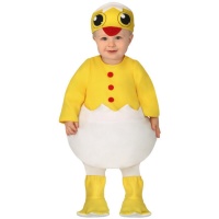 Costume de bébé poussin