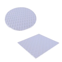 Fond de gâteau 20 x 1,1 cm argenté - PME - 3 pcs.