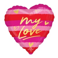 Ballon My love heart 43 cm - Anagramme