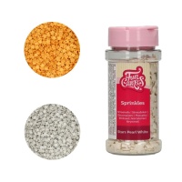 Saupoudreuses étoilées de couleur métallique 60 gr - FunCakes