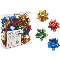 Ruban à noeud mat pour cadeaux de 4 cm - 72 unités