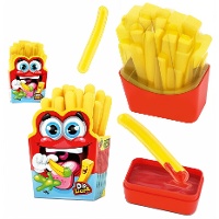 Frites en bonbons Dip-Lick avec sauce à la fraise, 45 gr