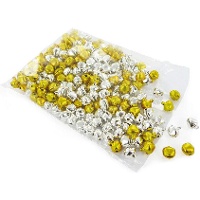 Grelots dorés et argentés de 1 cm - Innspiro - 250 unités