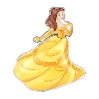 Ballon en forme de Belle de 85 x 66 cm