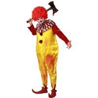 Costume de clown tueur sanglant pour adultes