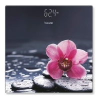 Balance numérique avec fleur rose - Beurer GS215