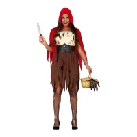 Costume du petit chaperon rouge tueur pour femmes