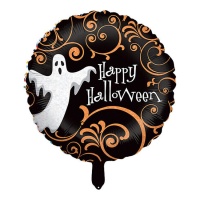 Ballon fantôme Happy Halloween 45 cm - Party love