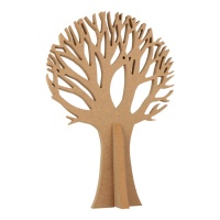 Silhouette MDF Arbre 3D 30 cm