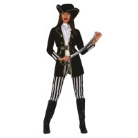 Costume de capitaine pirate pour femmes
