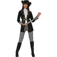 Costume de capitaine pirate pour femmes