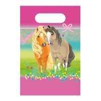 Sacs en papier Pretty Pony - 8 pcs.