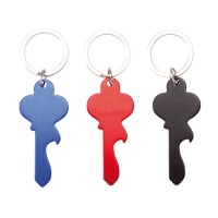 Porte-clés décapsuleur en forme de clé - 1 pc.